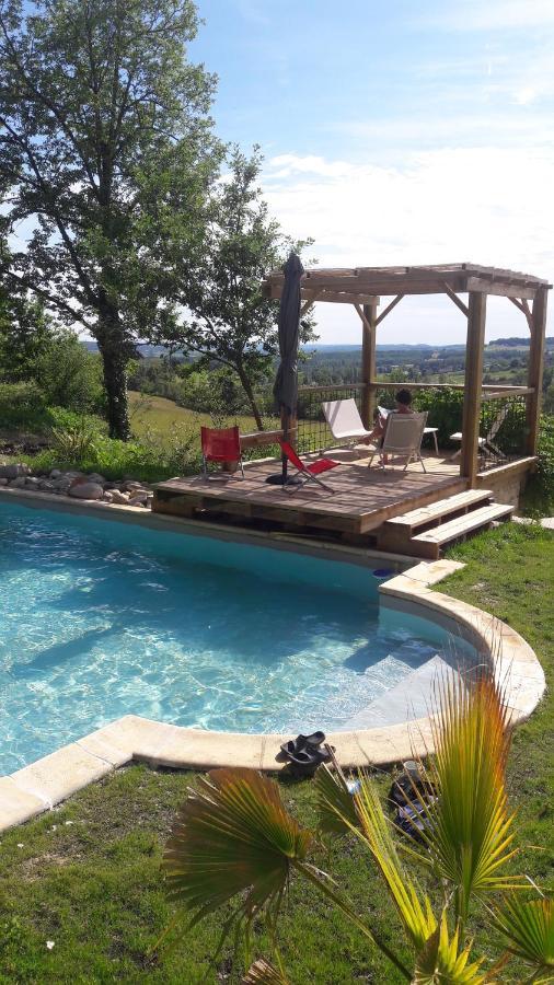 Bed and Breakfast Taillefer à Saint Paul de Loubressac Extérieur photo