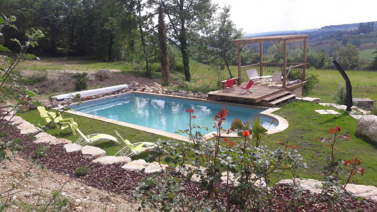Bed and Breakfast Taillefer à Saint Paul de Loubressac Extérieur photo